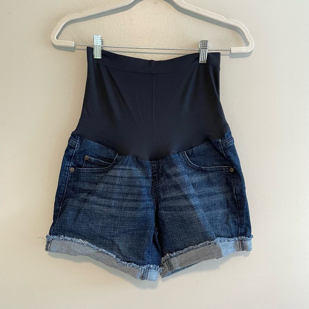 Sonoma Size 4 Denim Maternity Shorts